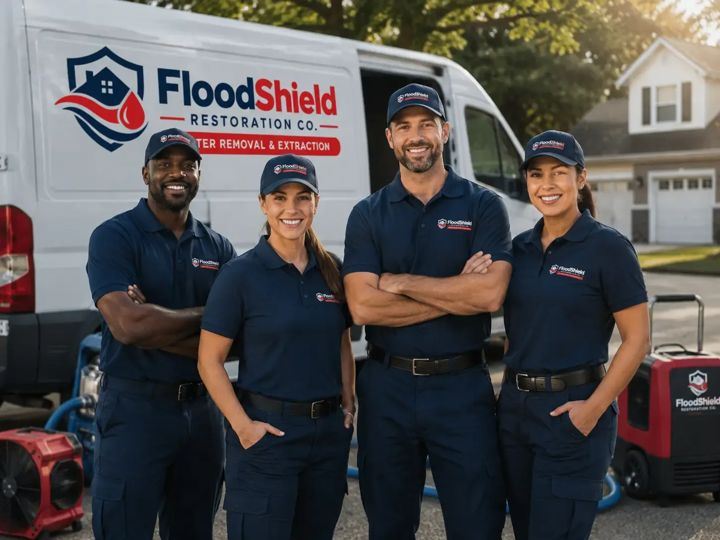 Flood Damage Restoration company in Farmdale, OH